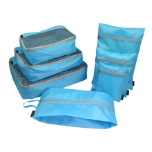 RPET material travel organizer bag set lightweight Travel Luggage Organizer Bags 7 pcs Packing Cubes Travel bag Set